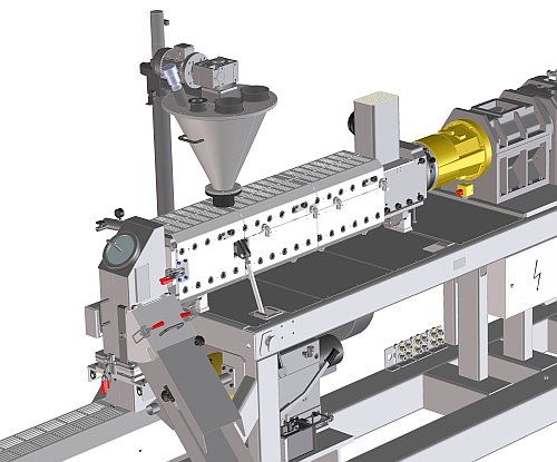 Buss AG - Verfahrensteil einer quantec® 110EV Buss AG - Verfahrensteil einer quantec® 110EV