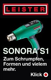 Leister Process Technologies - Banner SONORA S1 175 x 275