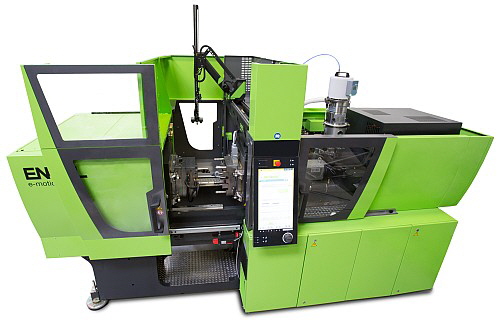Engel - Kleinroboter e-pic auf Spritzgiessmaschine Engel - Kleinroboter e-pic auf Spritzgiessmaschine
