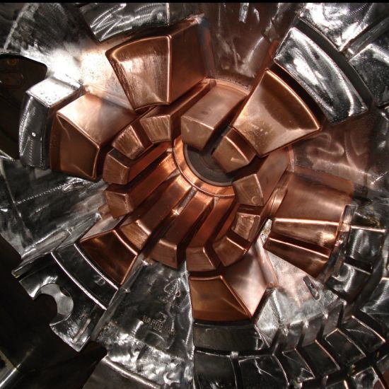 AMPCO METAL S.A Kern mit Kühlkanälen